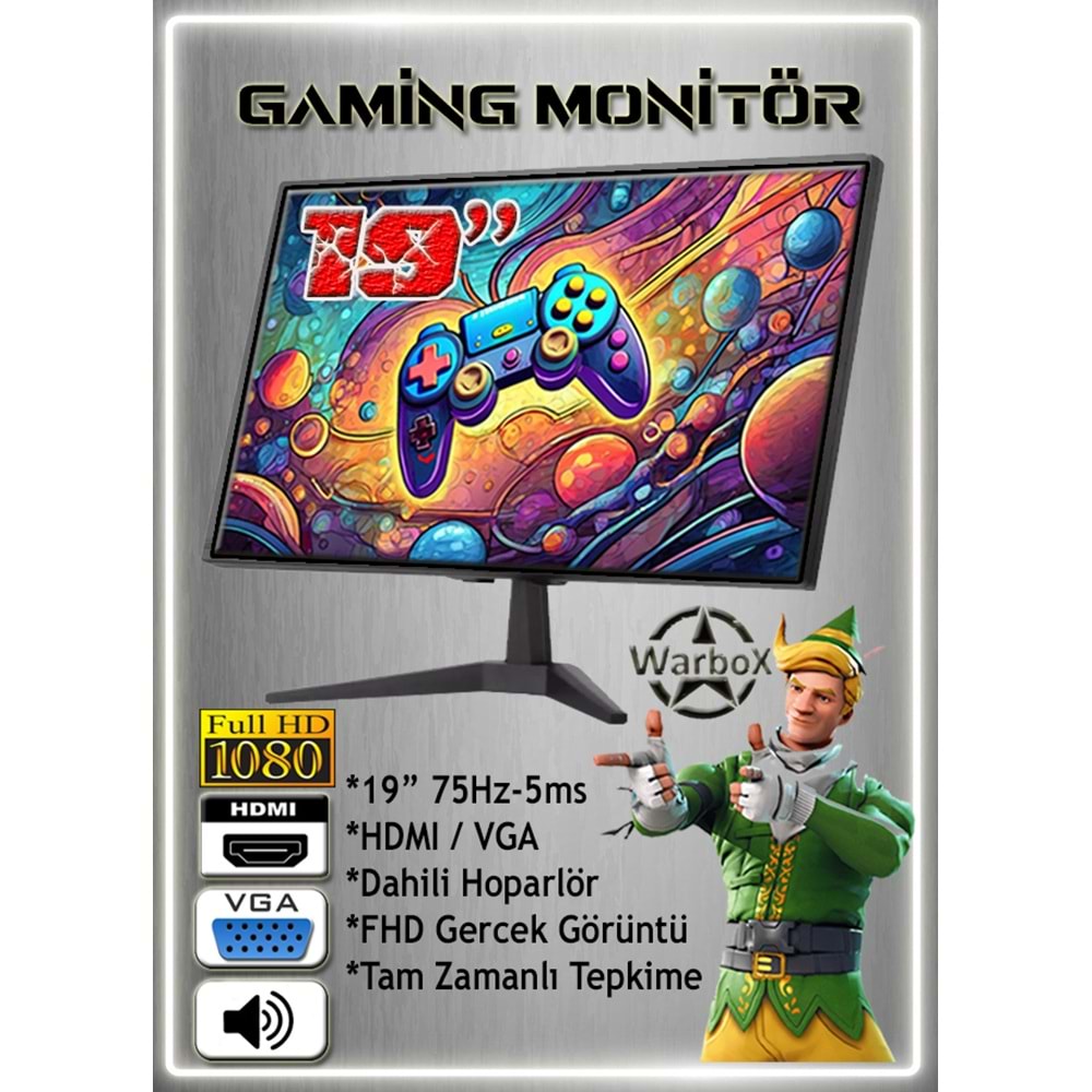 WarboX Eagle 16gb Ram X5650 İşlemci 256gb SSD R7 240-4gb E.kartı 20