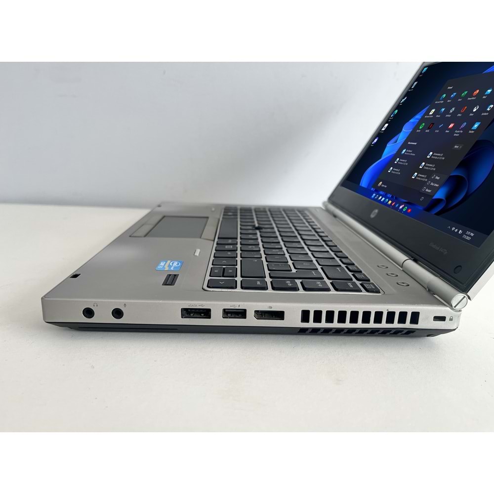 Hp Elitebook 8470P İntel i5 3230m Turbo:3.20ghz 8Gb Ram 128GB 2.5 SSD 14