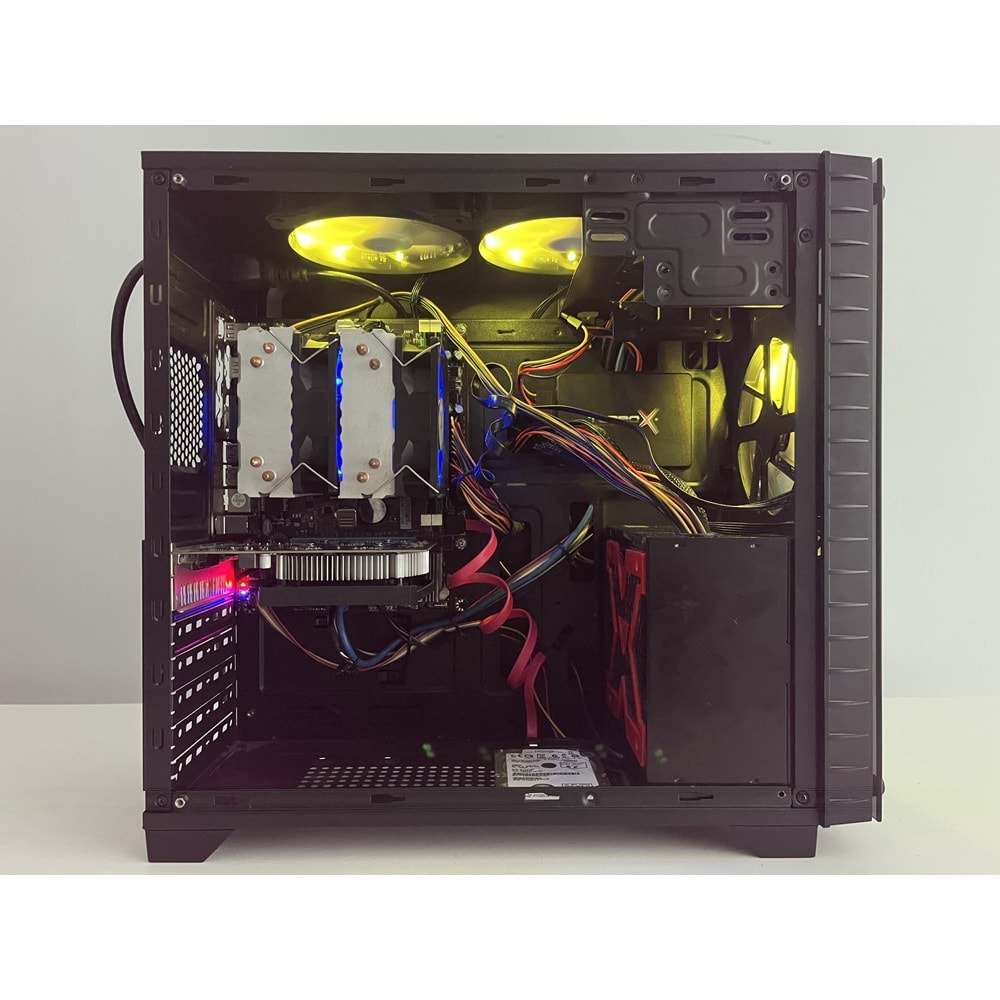 İntel İ7 3770 Turbo:3.90ghz 8Gb Ram 128Gb Ssd + 250Gb Hdd GTX 750 Ti DDR5 E.Kartı RGB Gaming Bilgisayar ( 1 Yıl Garanti )