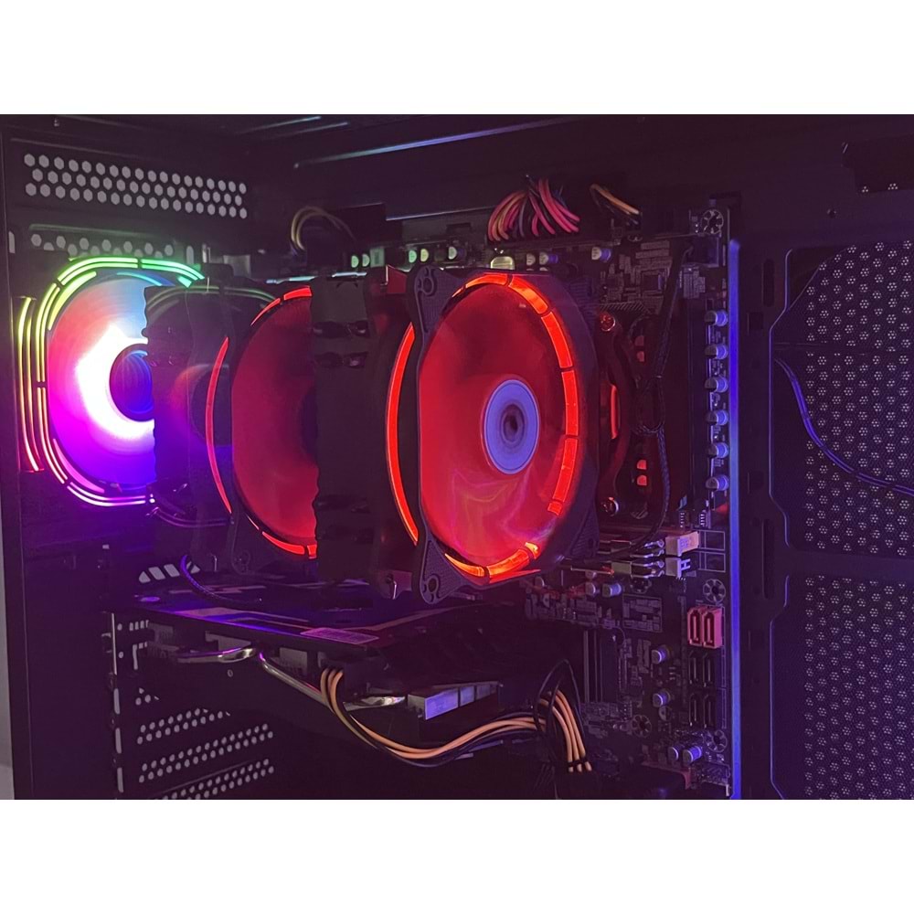 İntel Xeon E5 2670 + XEON E5 2670 Çift İşlemci 128Gb Ecc Ram 512Gb NVME Ssd AMD RX 580 DDR5 8gb 256bit E.Kartı RGB Gaming Bilgisayar ( 2 Yıl Garanti )