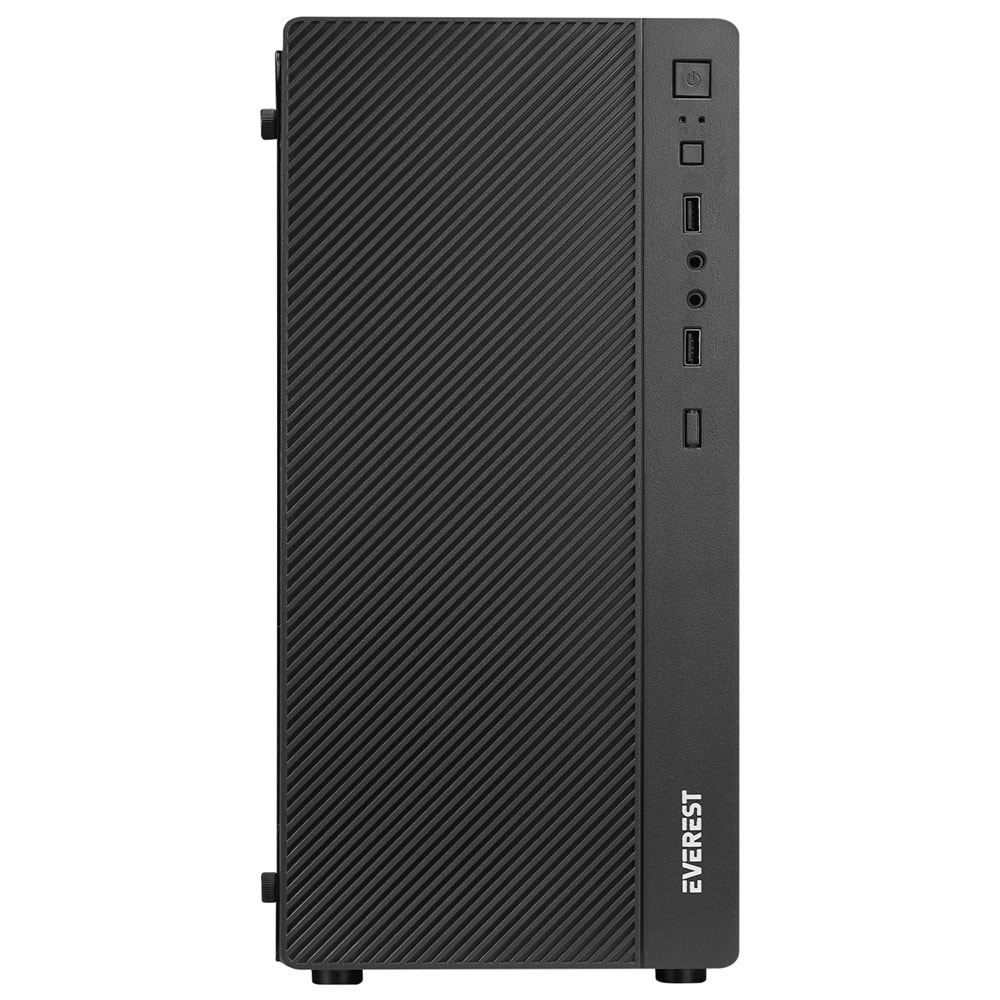 Everest Warp Peak Akrilik Yan Panel M-ATX Mini-T Gaming Oyuncu Kasası