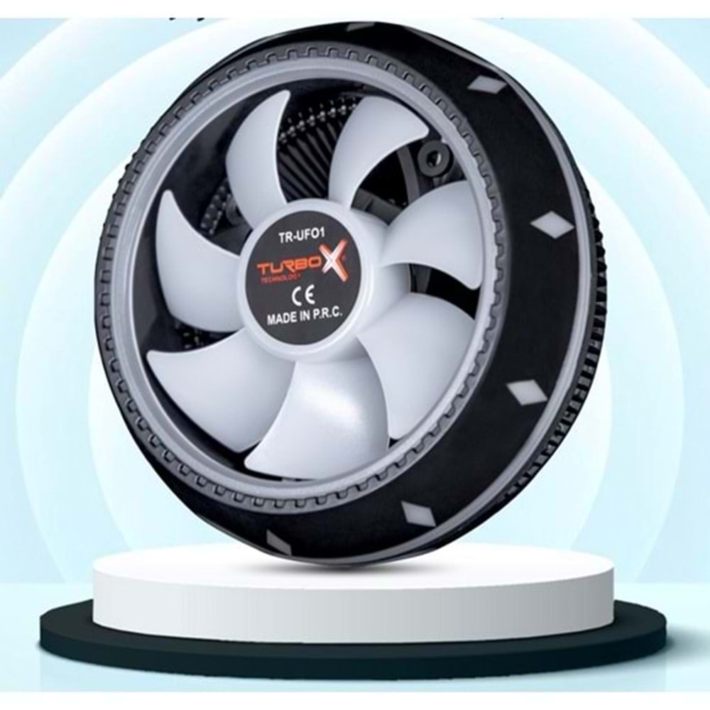Turbox Boomer TR-UF01 Combo LGA775+1151+1155+1156+AM2+ AM3 işlemci Fanı