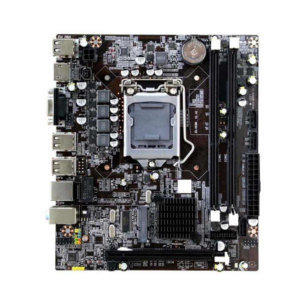 Turbox WorkTeam H55M Sata DDR3 1600MHZ usb 2.0 Vga Hdmı Ses Lan 1156p 1.gen Anakart