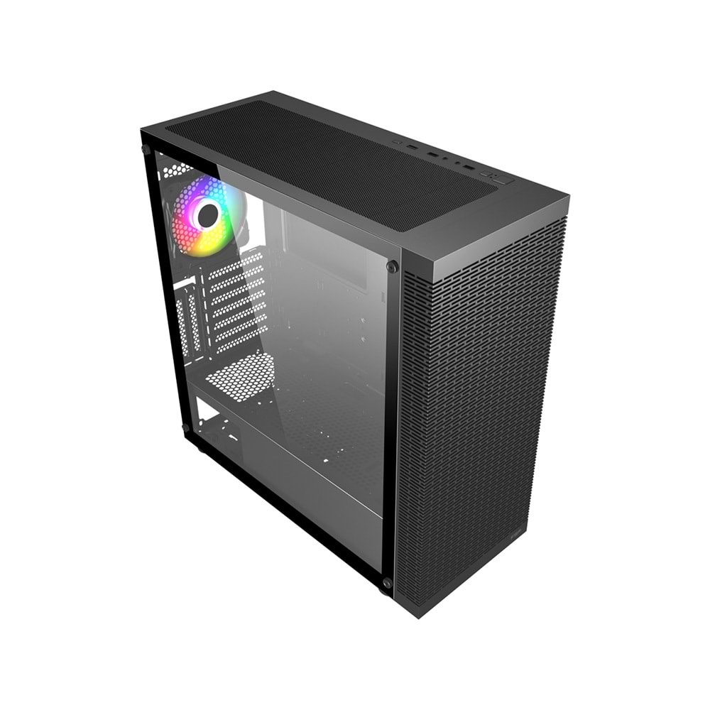 Fsp CMT391M Rainbow 4x120mm MidTower Kasa