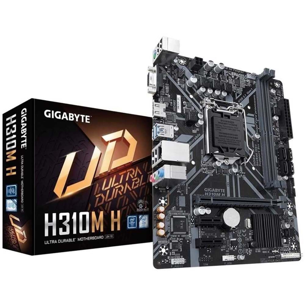 İ3-9100 CPU/GİGABYTE H 310 ANAKART/ BUNDLE SET