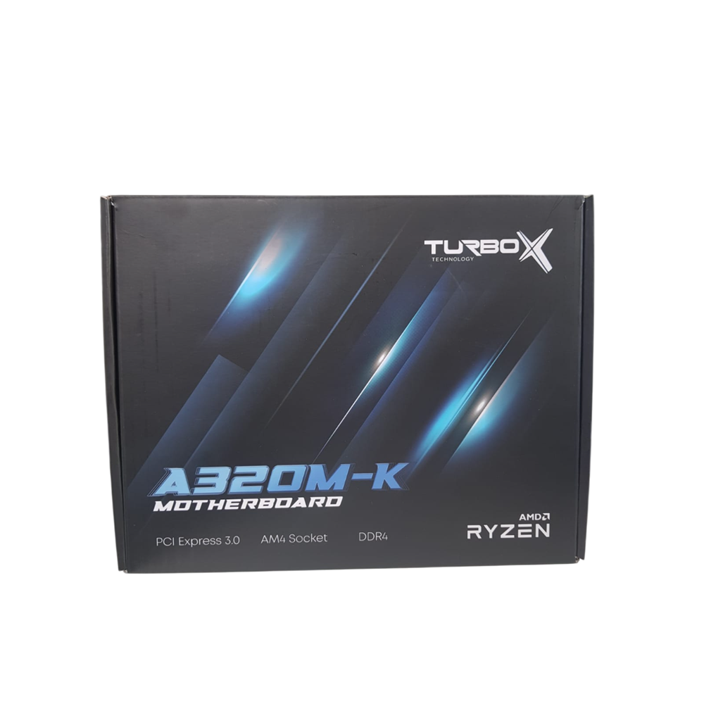 Turbox A320 Sata,M2 Ddr4 3000MHZ Usb 3.0 Vga Hdmi Ses G.Lan AM4 Anakart