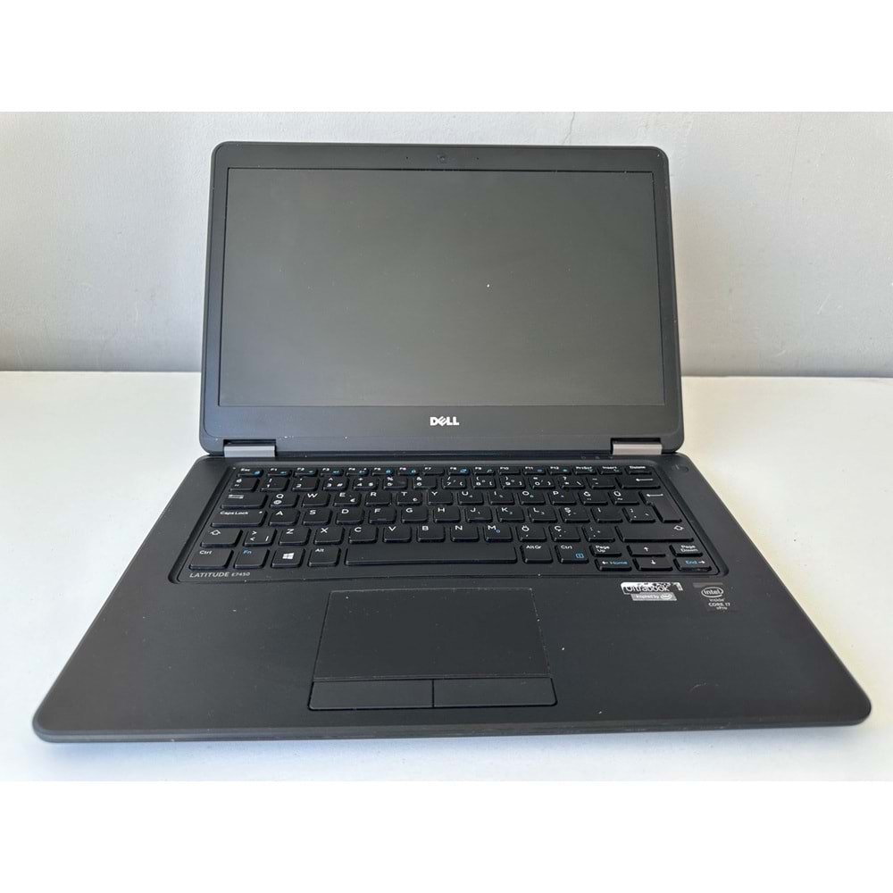 Dell Latitude E7450 İ7-5600U 2.60 Ghz 8Gb Ram-ddr3 120Gb SSD 14 Ekran 2.El Laptop 2 Ay Garantili