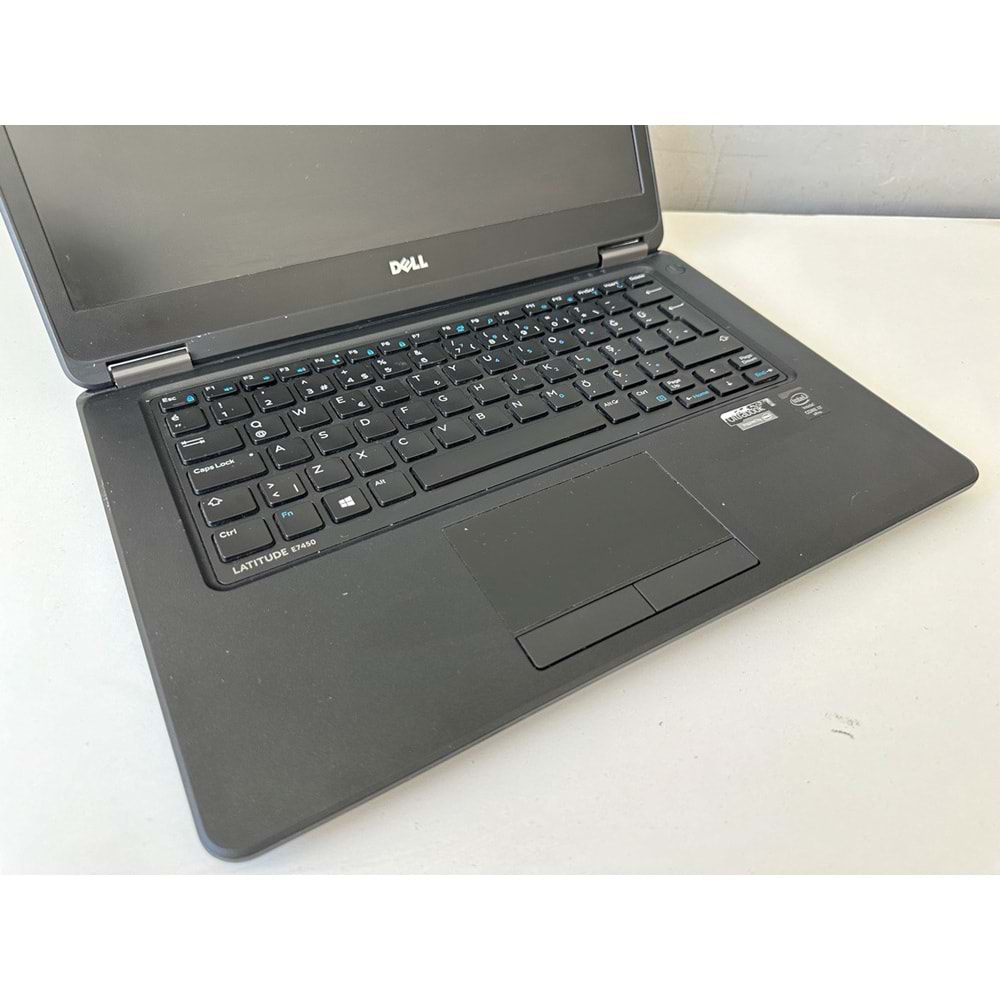 Dell Latitude E7450 İ7-5600U 2.60 Ghz 8Gb Ram-ddr3 120Gb SSD 14 Ekran 2.El Laptop 2 Ay Garantili
