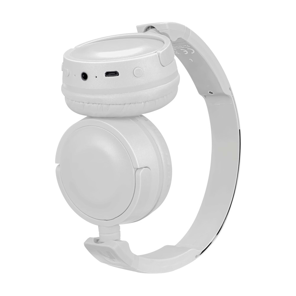 Snopy SN-XBK33 BATTY Beyaz TF Kart Özellikli Bluetooth Kulaklık