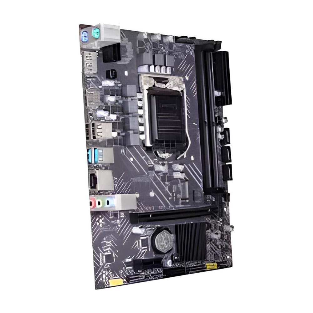 Turbox H510P V1.1 (Z590) Sata,M2 Ddr4 3200MHz Usb3.0 Dp Hdmi Ses G.Lan 1200 Anakart