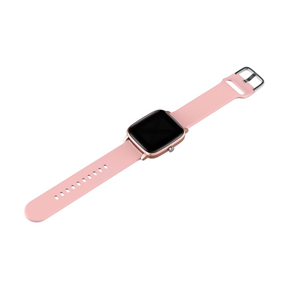 Everest Ever Watch EW-511 Android/IOS Smart Watch Vücut Isı Göstergeli Pembe Akıllı Saat