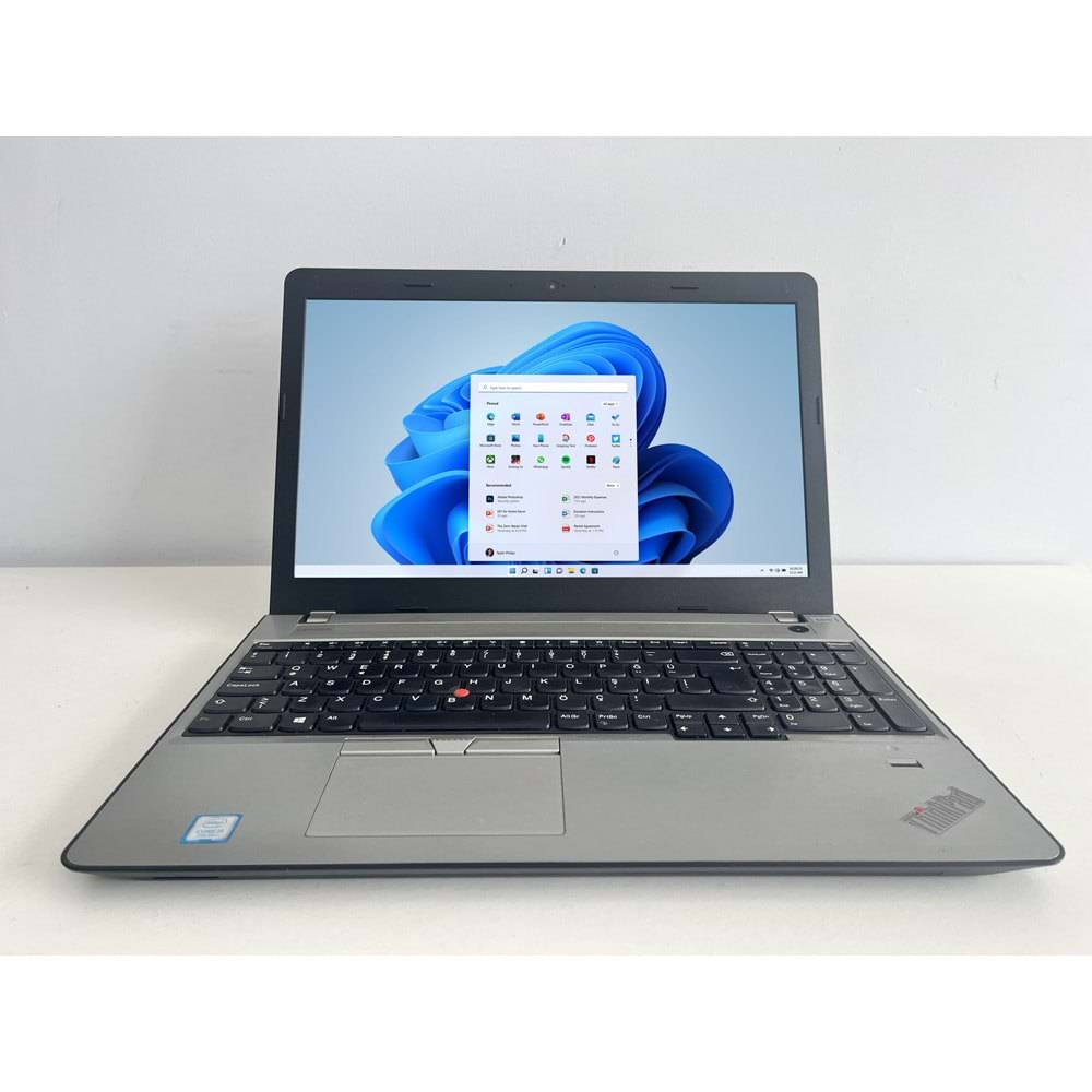 Lenovo ThinkPad E570 İntel İ5 7200u Turbo:3.10ghz 8gb DDR4 Ram 256GB SSD 15.6