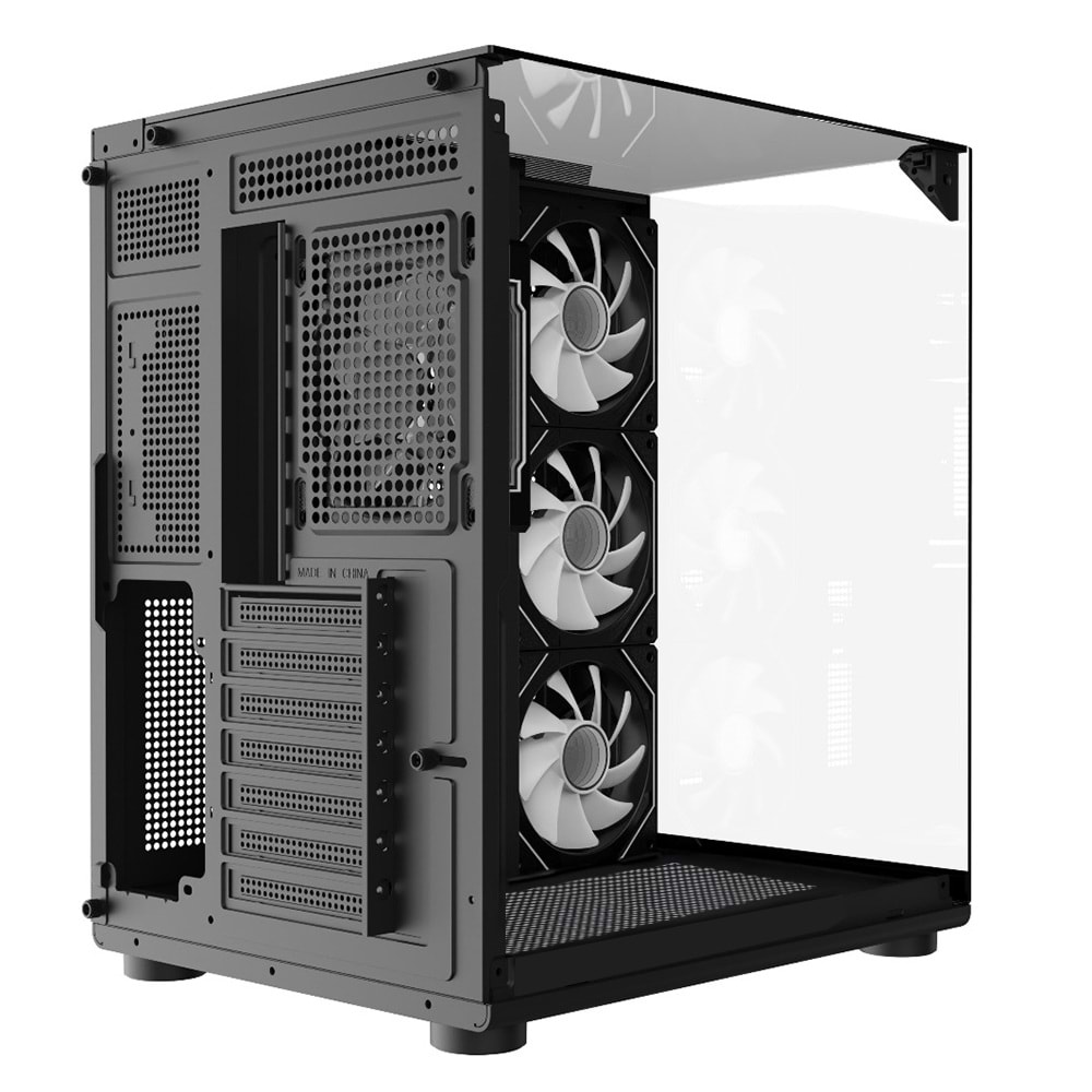 Turbox Teras Akvaryum Cam Tasarım 4XARGB Fan USB 3.0 ATX Oyuncu Bilgisayar Kasası