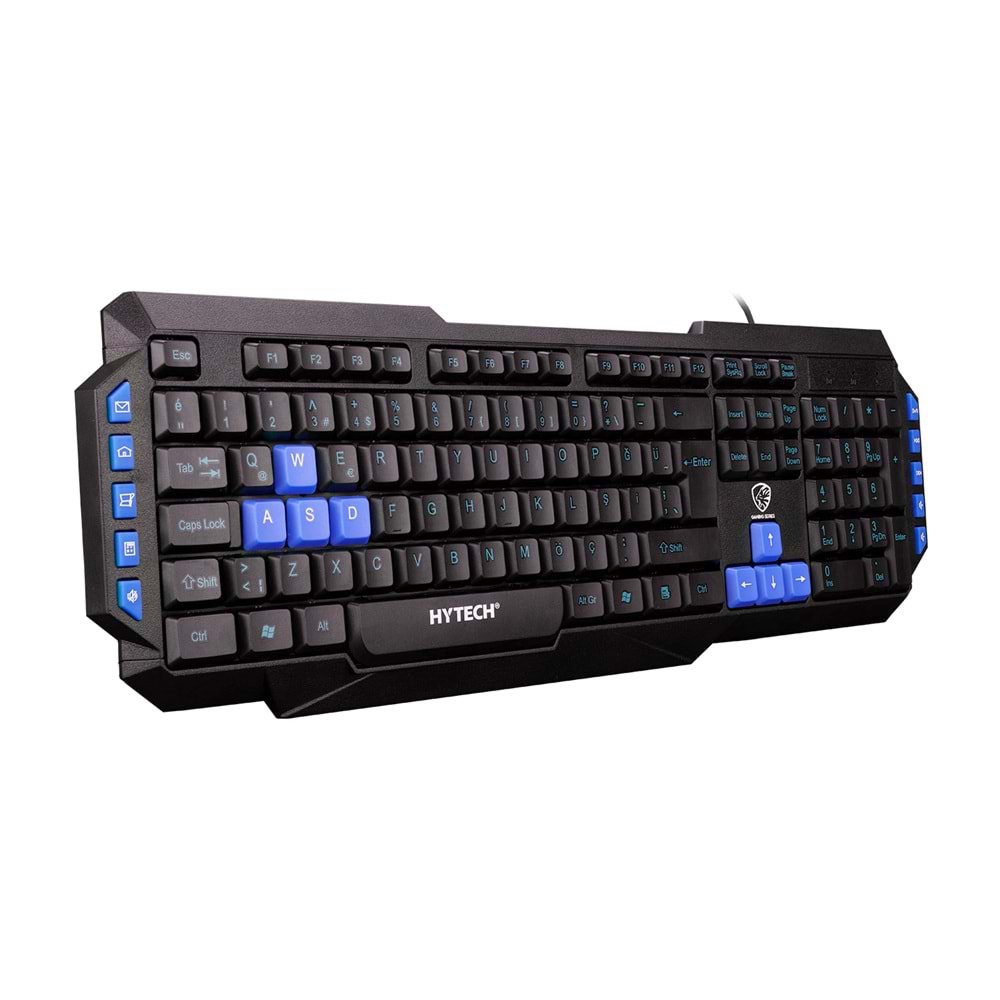 Hytech HKM58 GAMİNG KEYBOARD MOUSE COMBO MAVİ