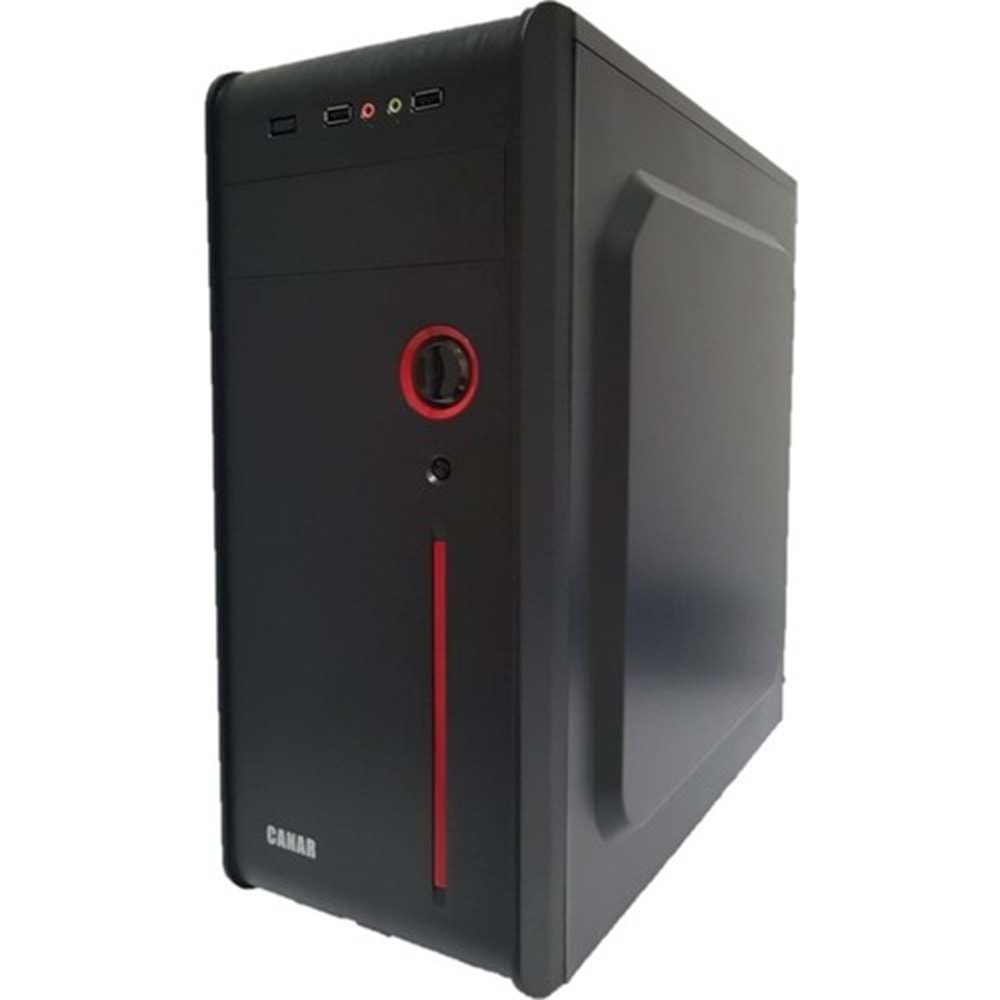 Canar 939-RED Atx No Psu Bilgisayar Red kasa