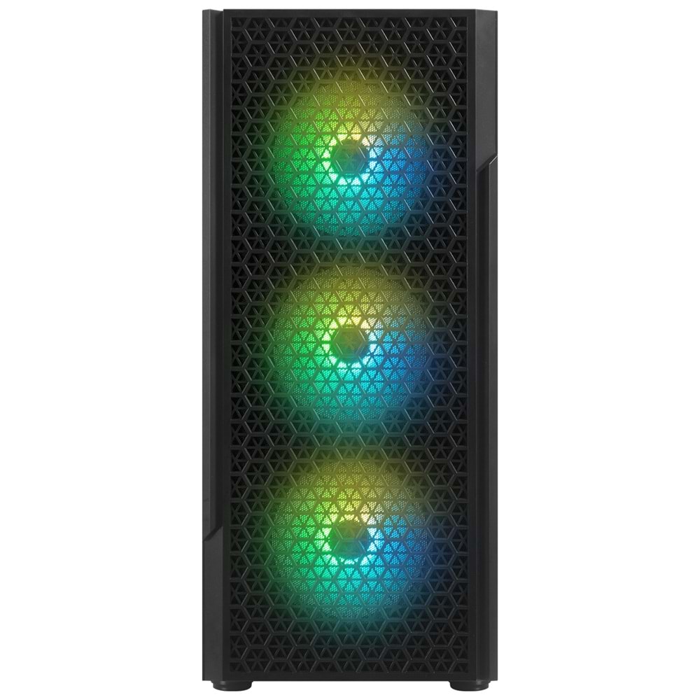 BitFenix PROTON 4*120mm FRGB Fan Siyah 1*Usb3.0 2*Usb2.0 Tempered Glass Oyuncu Kasası