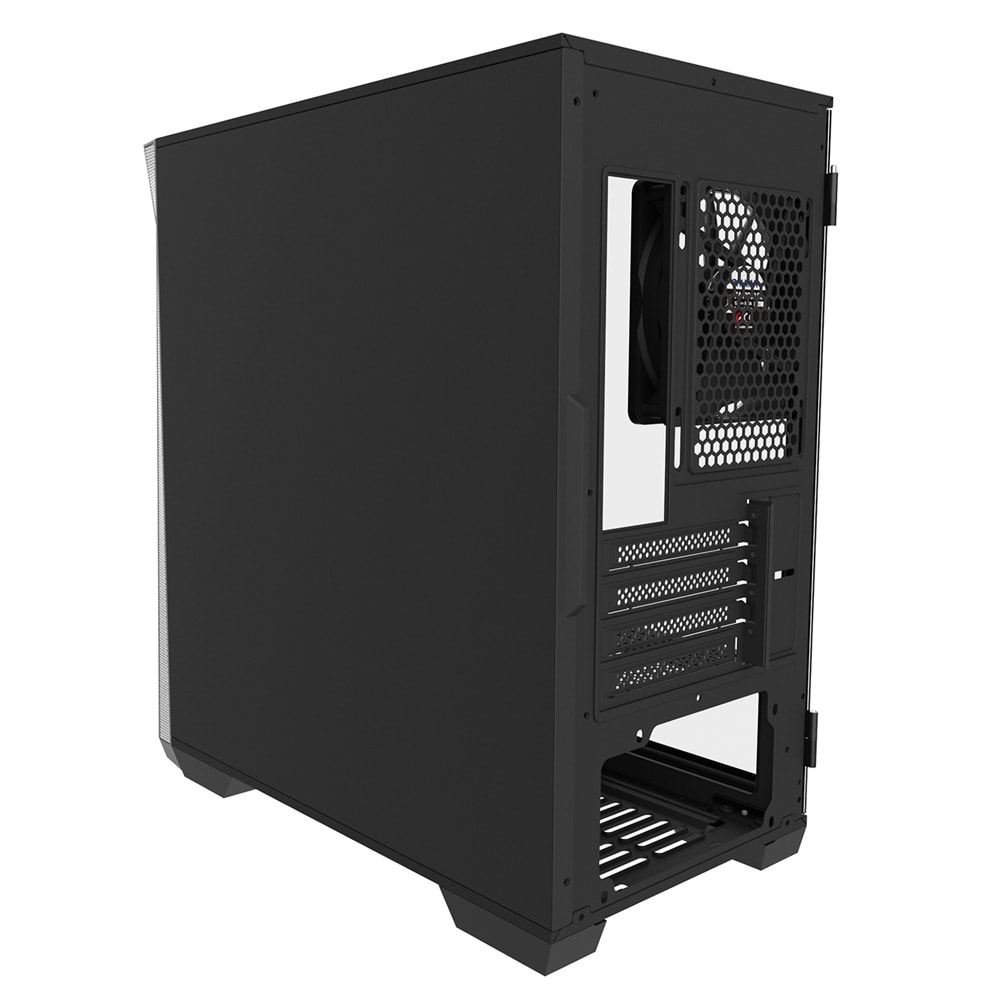 Zalman Z1 ICEBERG BLACK Siyah 3*12cm Fan Temperli Camlı Mini-T Gaming Oyuncu Kasası