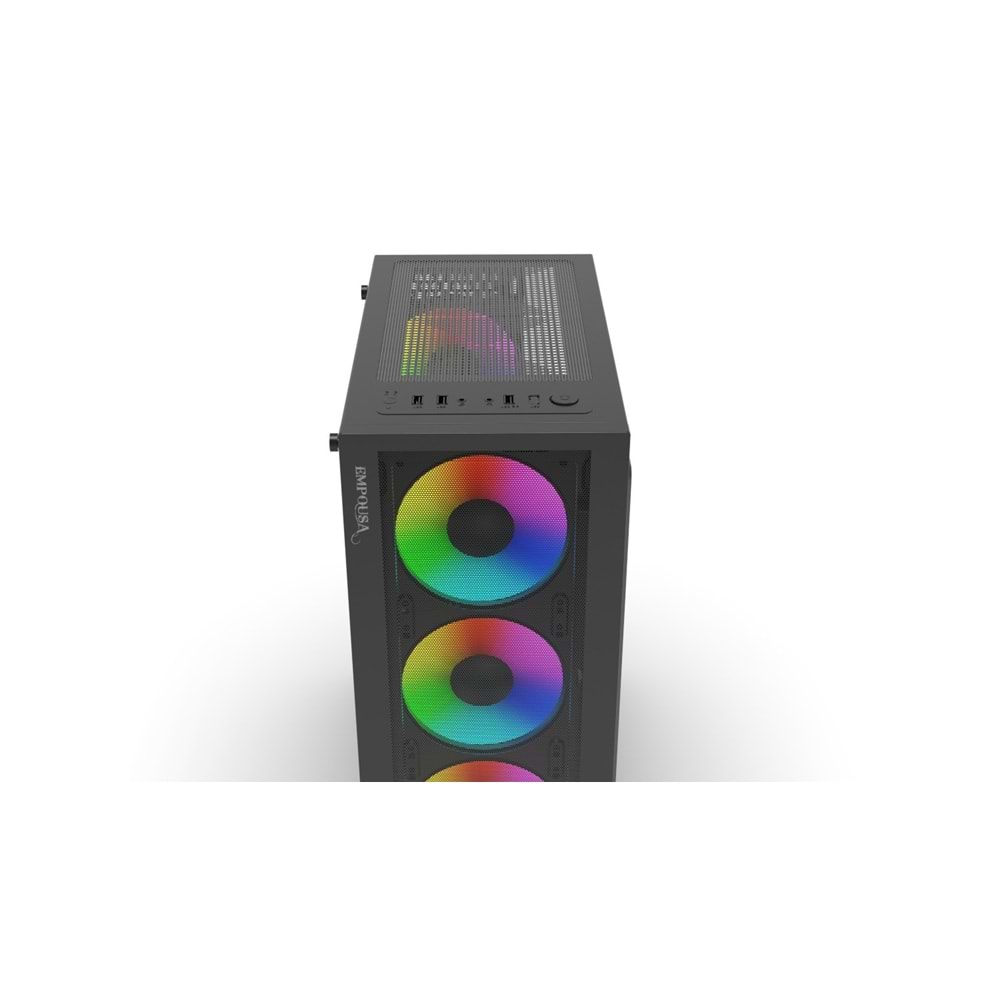 Empousa EMG-15XN Usb 3.2 Argb Atx Mid Tower Siyah Kasa