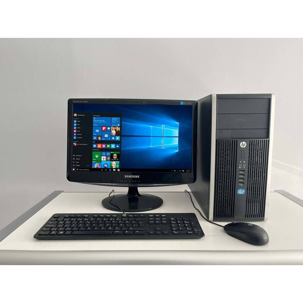 Hp Compaq 6300 Pro MT i5 2400 8Gb Ram 120Gb Ssd 19