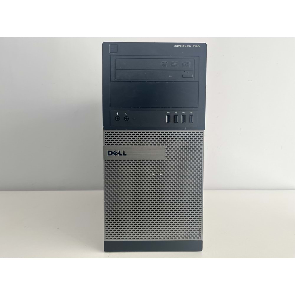 Dell Optiplex 790 Tower / İ5-2400- 3.40ghz / 8Gb Ddr3 /128Gb SSD+250Gb HDD /2. EL BİLGİSAYAR / 3 AY GARANTİLİ