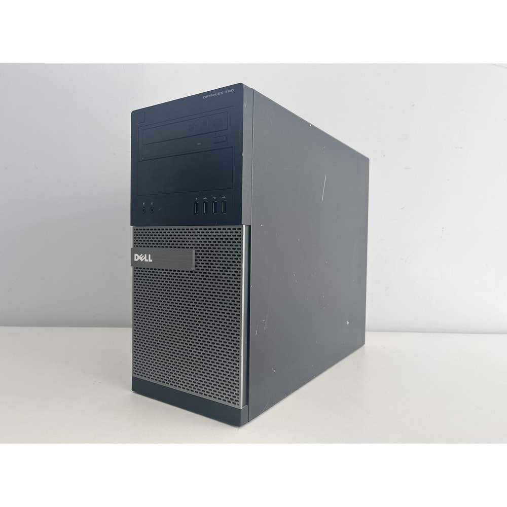 Dell Optiplex 790 Tower / İ5-2400- 3.40ghz / 8Gb Ddr3 /128Gb SSD+250Gb HDD /2. EL BİLGİSAYAR / 3 AY GARANTİLİ