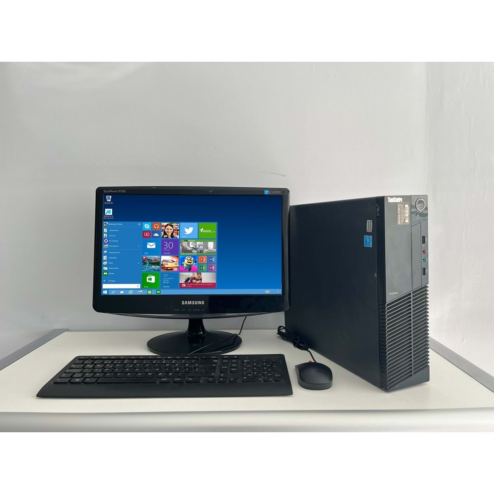 Lenovo Thinkcentre M79 i5 2400 16Gb Ram 240Gb Ssd 120Gb Hdd 19