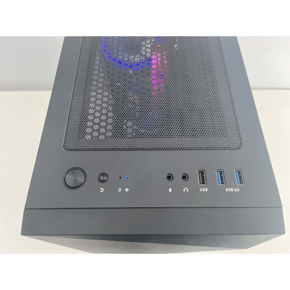Ryzen 5 1600 Turbo:3.60ghz 16Gb Ddr4 Ram 256Gb NVME Ssd + 500Gb Hdd AMD RX 580 DDR5 8gb 256bit E.Kartı RGB Gaming Bilgisayar ( 2 Yıl Garanti )