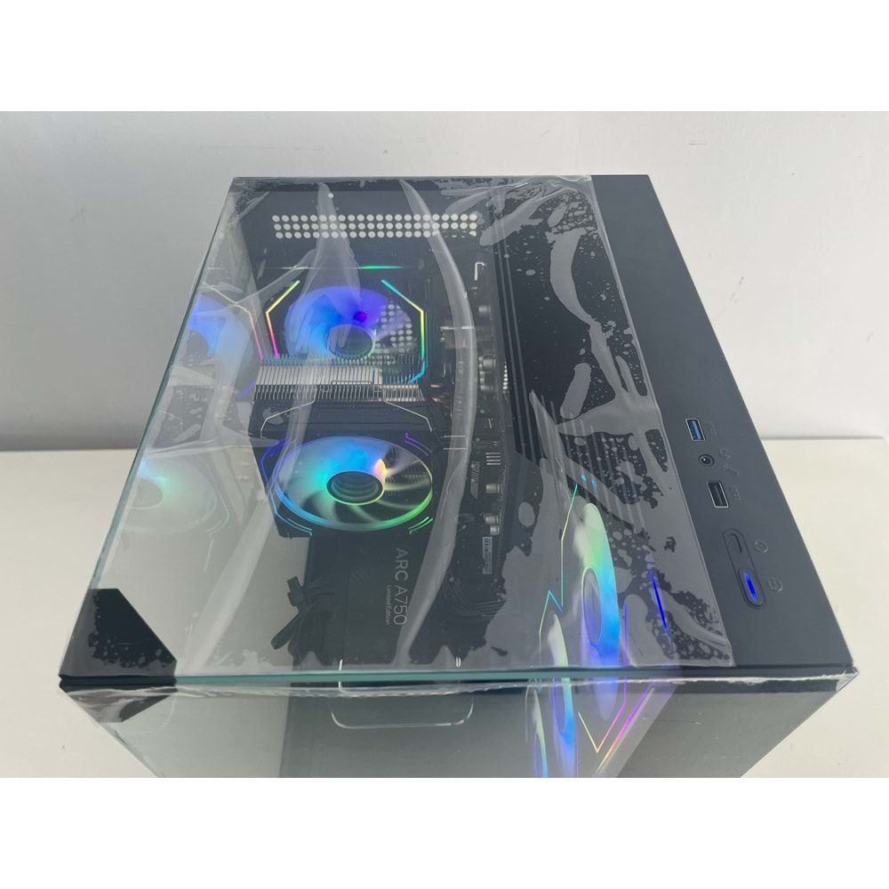 İntel İ5 13500 Turbo:4.80ghz 32Gb Ddr4 Ram 512Gb NVME Ssd İntel Arc A750 8gb DDR6 256bit E.Kartı RGB Gaming Bilgisayar ( 2 Yıl Garanti )