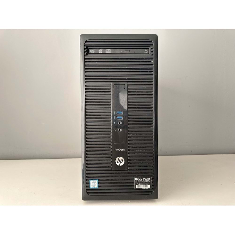 HP ProDesk 400 G3 MT İ5-6500 3.20Ghz / 8Gb Ddr4 / 128Gb SSD+250gb Hdd / 2. EL BİLGİSAYAR /HP 19