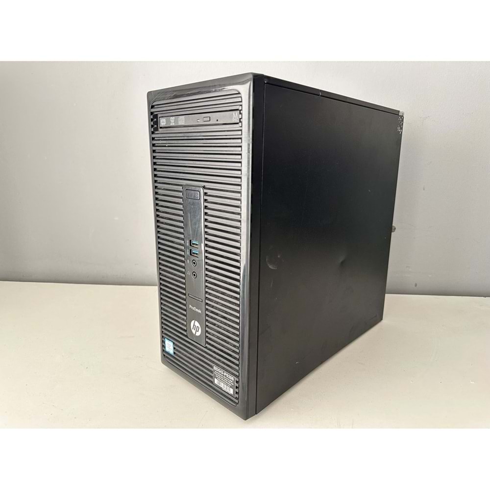 HP ProDesk 400 G3 MT İ5-6500 3.20Ghz / 8Gb Ddr4 / 128Gb SSD+250gb Hdd / 2. EL BİLGİSAYAR /HP 19