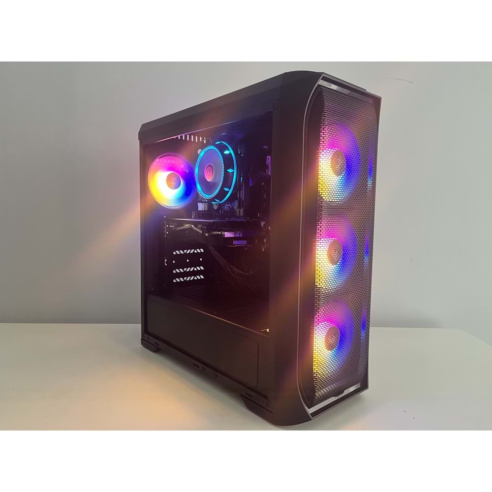 Ryzen 3 1300X Turbo:3.70ghz 16Gb Ddr4 Ram 256Gb NVME Ssd + 320Gb Hdd AMD RX 580 DDR5 8gb 256bit E.Kartı RGB Gaming Bilgisayar ( 2 Yıl Garanti )