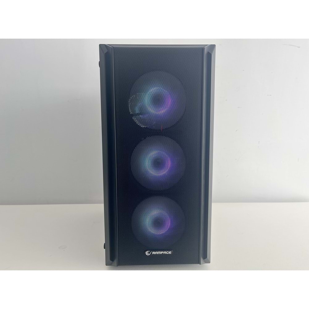 İntel İ3 12100f Turbo:4.30ghz 16Gb Ddr4 Ram 512Gb NVME Ssd AMD RX 580 DDR5 8gb 256bit E.Kartı Gigabyte H610 650W PSU RGB Gaming Bilgisayar ( 2 Yıl Garanti )