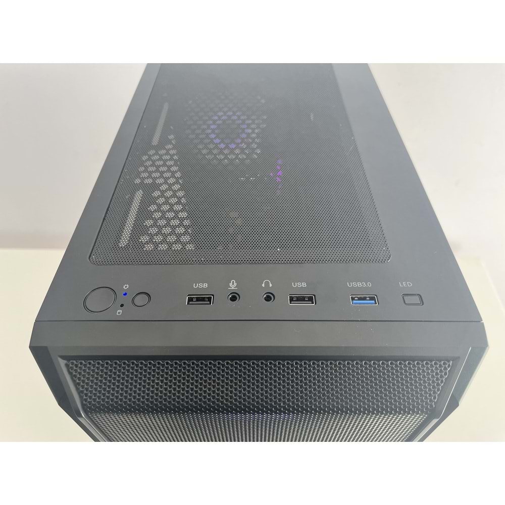 İntel İ3 12100f Turbo:4.30ghz 16Gb Ddr4 Ram 512Gb NVME Ssd AMD RX 580 DDR5 8gb 256bit E.Kartı Gigabyte H610 650W PSU RGB Gaming Bilgisayar ( 2 Yıl Garanti )