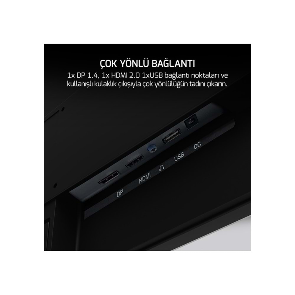 James Donkey Epic E10 23.8'' 180Hz 0.5Ms FHD VA Panel Gaming Monitör ( 2 yıl grantili )