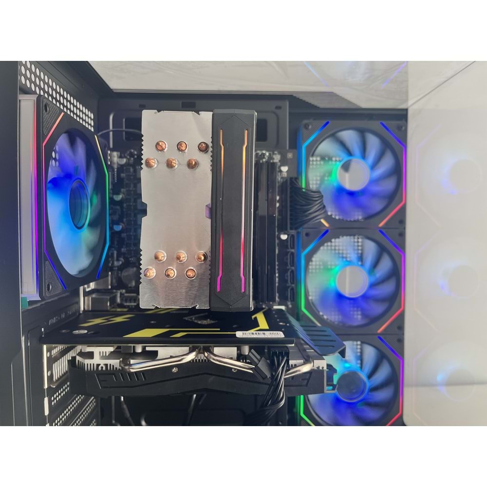 Ryzen 5 5500 Turbo: 4.20ghz 16Gb Ram 512Gb M2 Ssd Rx580 Ekran Kartı Gddr5 A320 Anakart 500W Psu Rgb Gaming Kasa (2 Yıl Garanti)