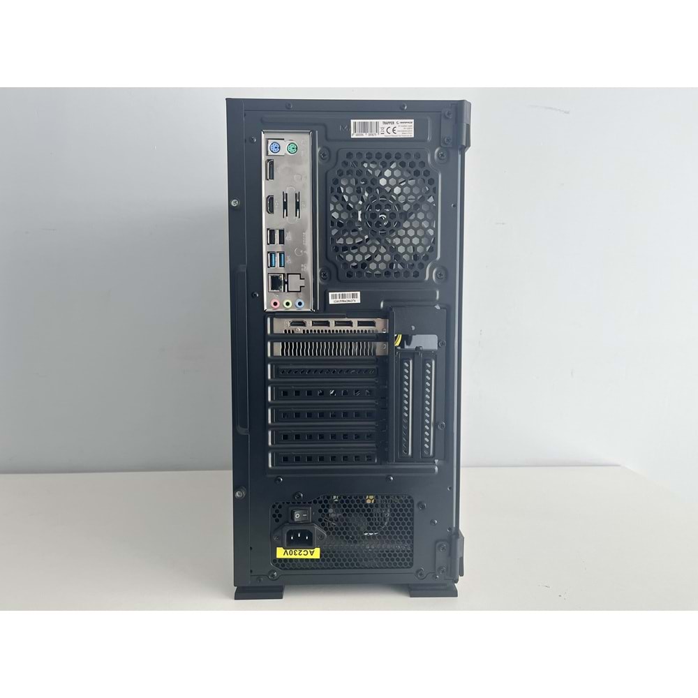 İ5 11400F RX580 8Gb Gddr5 Ekran Kartı H510 Anakart 512Gb M2 Ssd 16Gb Ddr4 Ram 600W Psu Rampage Gaming Kasa