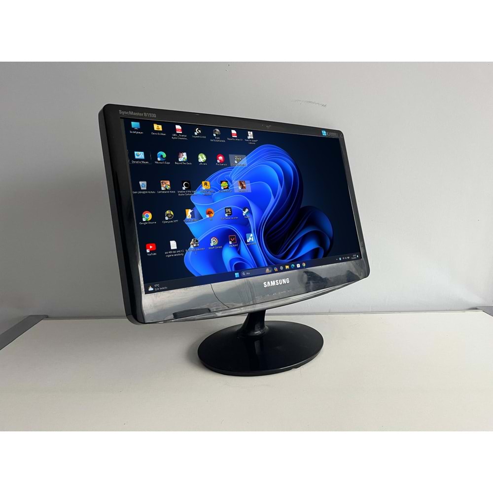 Dell OptiPlex 3020 Tower / i5-4570s 3.60Ghz / 8Gb Ddr3 / 128Gb SSD+120Gb Hdd / 2. EL BİLGİSAYAR / Samsung 19