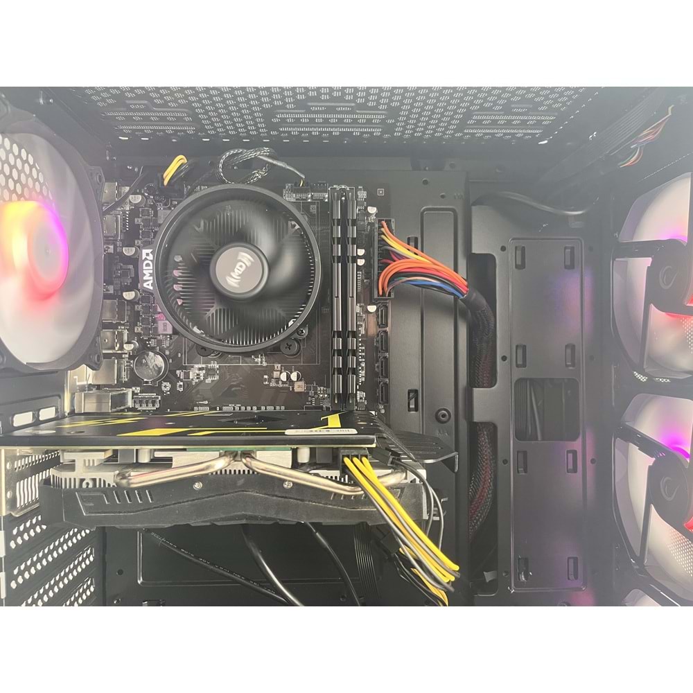 Ryzen 5 3600 Turbo:4.20ghz 32Gb Ram Rx580 Ekran Kartı Gddr5 512Gb M2 Ssd A320 Anakart 600W Psu Rgb Gaming Kasa (2 Yıl Garanti)