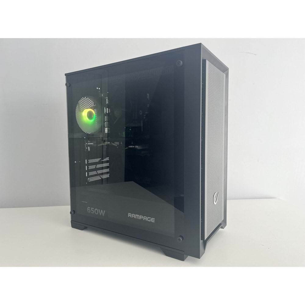 İ5 11400f Turbo: 4.40ghz 16Gb Ram Rx580 Ekran Kartı Gddr5 500Gb M2 Ssd H510 650W Psu Rgb Gaming Kasa (2 Yıl Garanti)