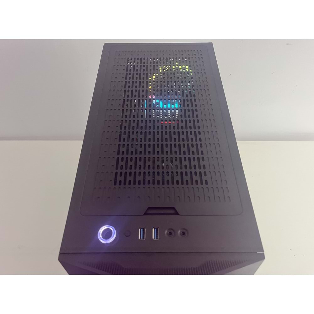 İ5-13400 Turbo: 4.60Ghz RX580 Gddr5 8Gb Ekran Kartı 16Gb Ddr4 Ram Wd Green 512Gb NVMe Ssd H610ME Anakart Rampage 650W Psu Lunatıc Gaming Kasa
