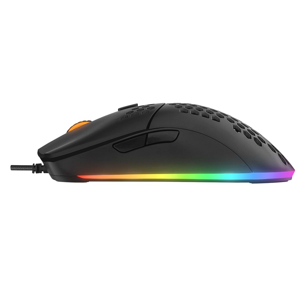 Rampage KB-R310 BROKER V2 Siyah Usb Gökkuşağı Zemin Aydınlatmalı 12800 DPI Oyuncu Klavye + Mouse Set