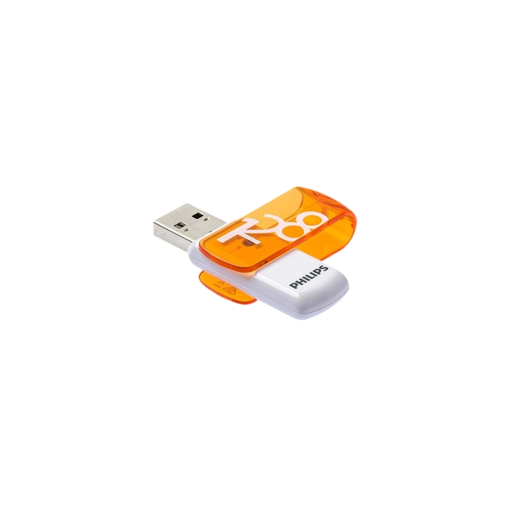 Philips USB 2.0 128GB Vivid Turuncu