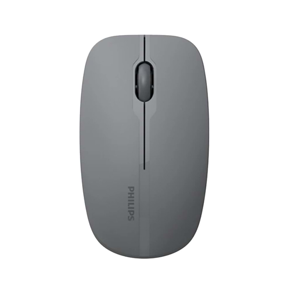 Philips SPK7418G Dual Mod 2.4 GHz + Bluetooth 1600DPI Sessiz Optik Mouse Gri