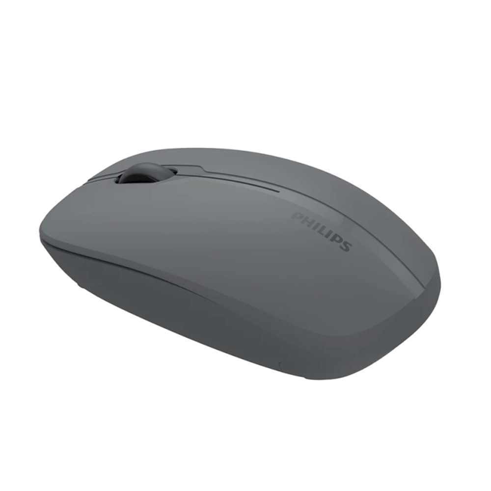 Philips SPK7418G Dual Mod 2.4 GHz + Bluetooth 1600DPI Sessiz Optik Mouse Gri