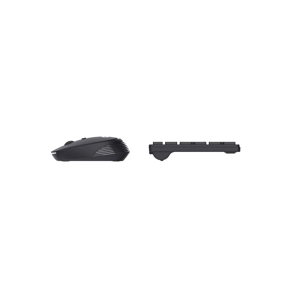 Lecoo KM2001 Kablosuz Türkçe Q Klavye & Mouse Set Siyah