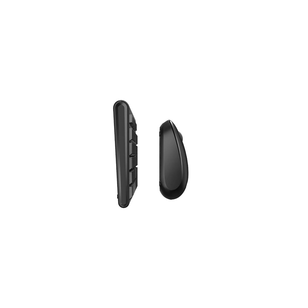 Lecoo KW200 Kablosuz Türkçe Q Klavye & Mouse Set Siyah