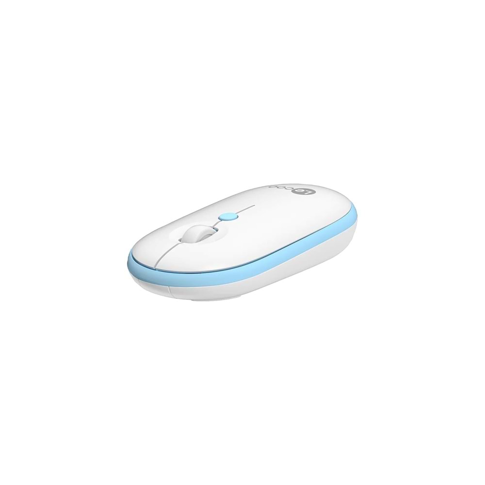 Lecoo WS212 Kablosuz 1600DPI 4 Tuşlu Optik Mouse Beyaz & Mavi