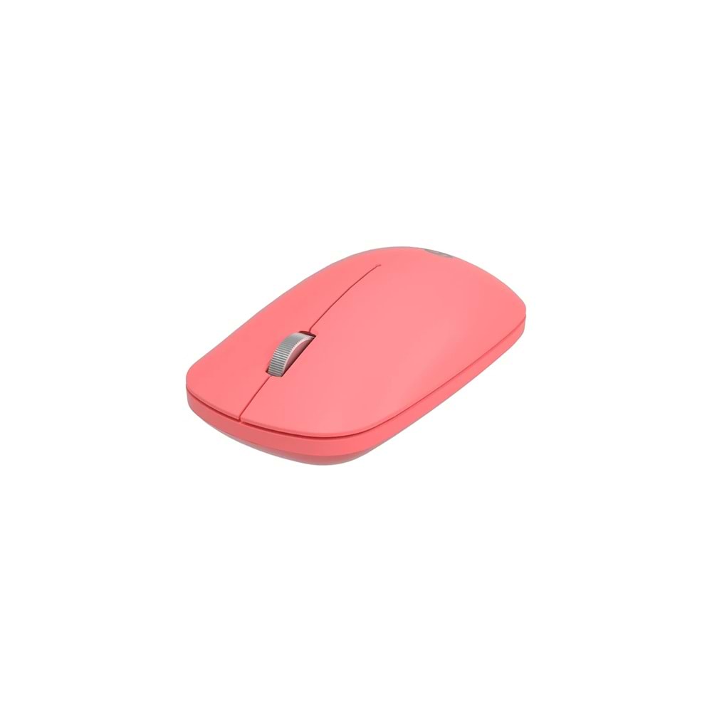 Lecoo WS214 Kablosuz 1200DPI 3 Tuşlu Optik Mouse Pembe