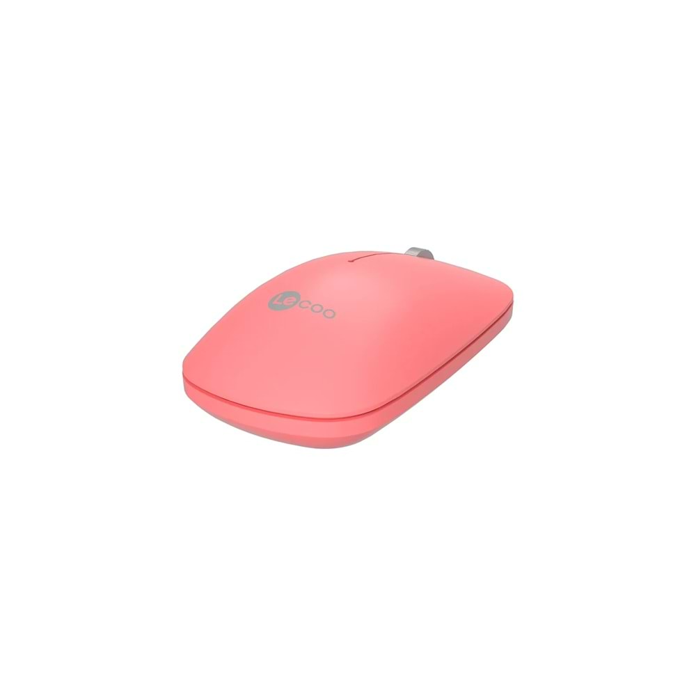 Lecoo WS214 Kablosuz 1200DPI 3 Tuşlu Optik Mouse Pembe