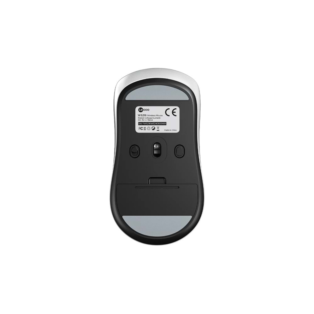 Lecoo WS216 Kablosuz 1600DPI 7 Tuşlu Optik Mouse Beyaz